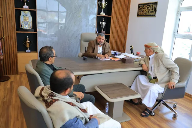 اجتماع بصنعاء لمناقشة أوضاع الشباب والرياضة في محافظة إب