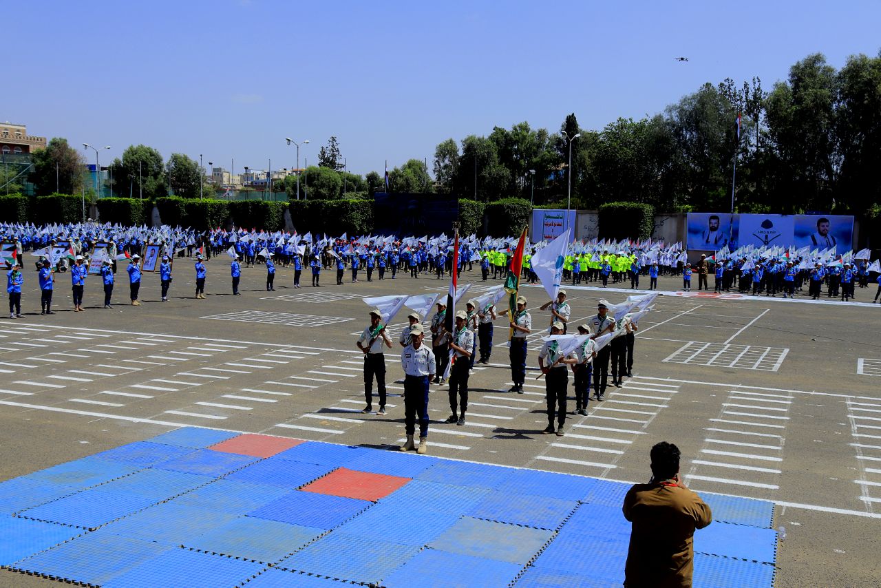 عرض كشفي لأربعة آلاف من طلاب الدورات الصيفية بأمانة العاصمة